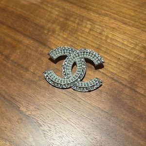 Chanel style brooch pin